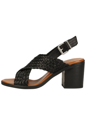 Inuovo Sandalen Leder Schwarz - surf4shoes
