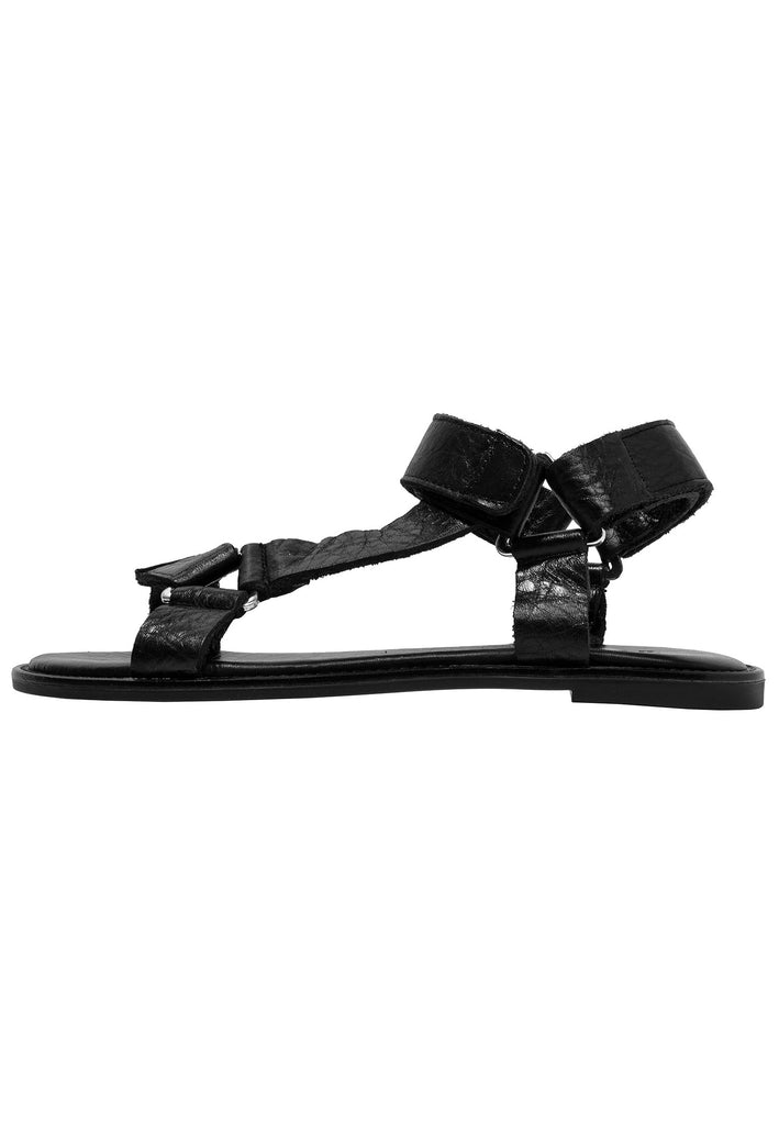 Inuovo Sandalen Leder Schwarz - surf4shoes