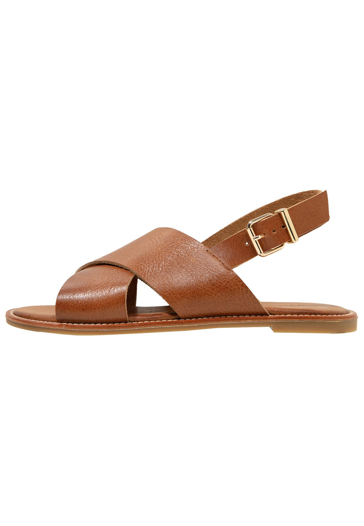 Inuovo Sandalen Leder Mittelbraun - surf4shoes
