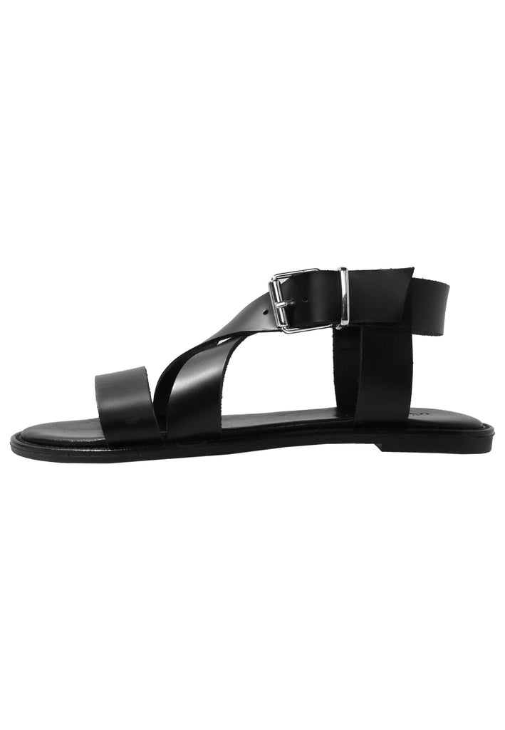 Inuovo Sandalen Leder Schwarz - surf4shoes