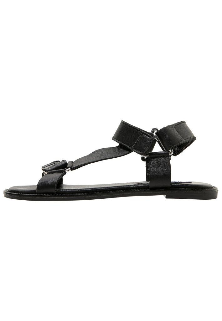 Inuovo Sandalen Leder Schwarz - surf4shoes