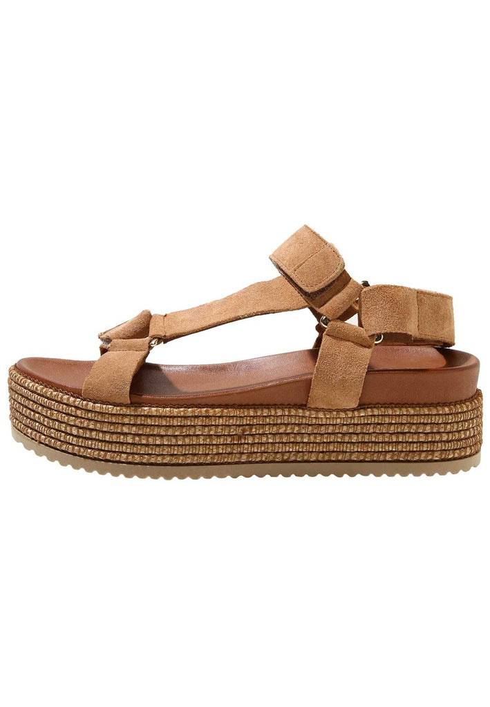 Inuovo Sandalen Leder Hellbraun - surf4shoes