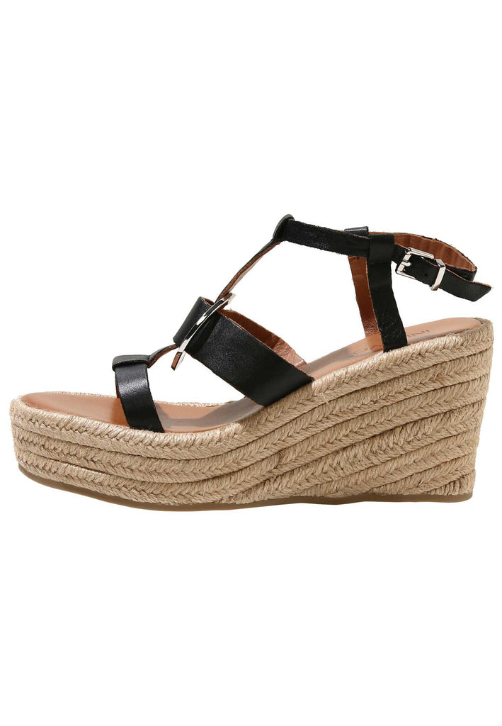 Inuovo Sandalen Leder Schwarz - surf4shoes