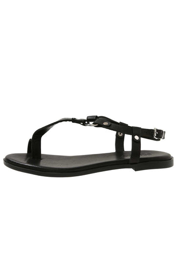 Inuovo Sandalen Leder Schwarz - surf4shoes