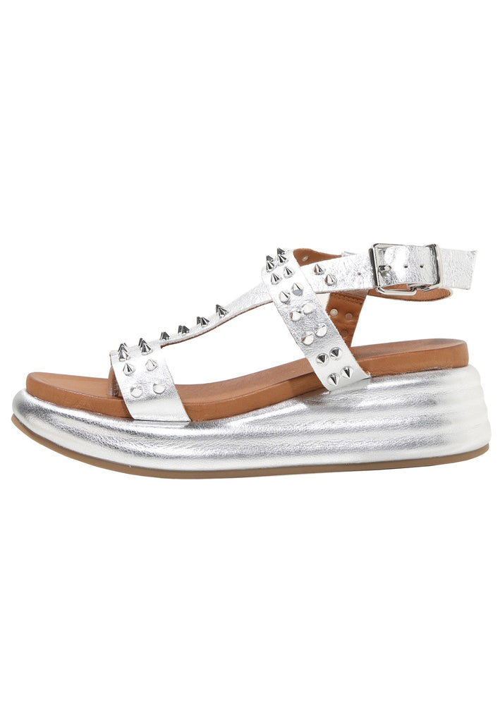 Inuovo Sandalen Leder Silber - surf4shoes