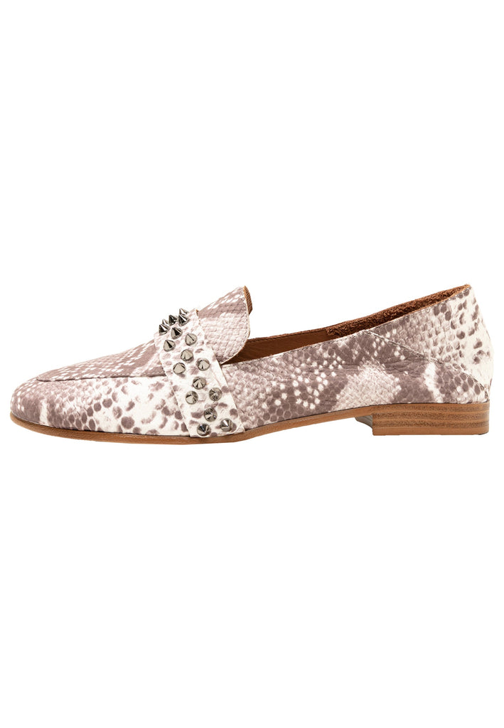 Inuovo Slipper Leder Braun/Beige - surf4shoes