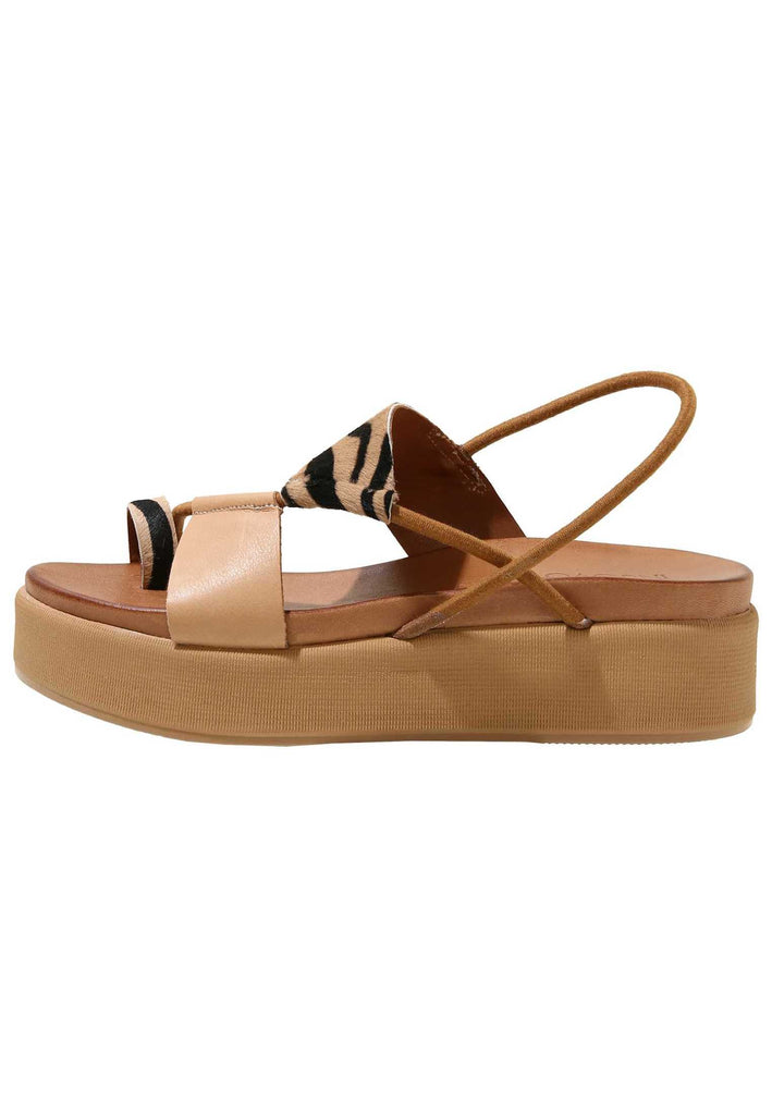 Inuovo Sandalen Leder Braun/Schwarz - surf4shoes