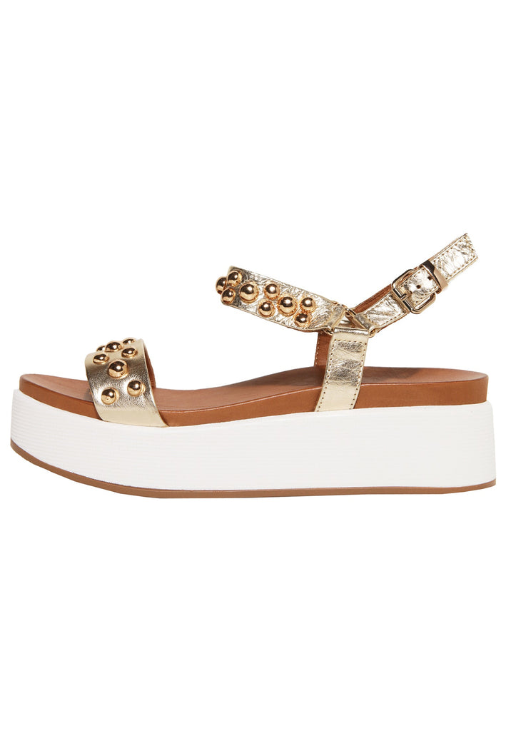 Inuovo Sandalen Leder Gold - surf4shoes