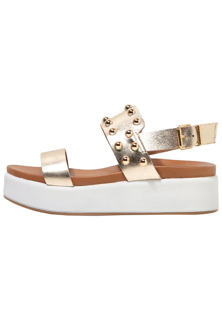 Inuovo Sandalen Leder Gold - surf4shoes