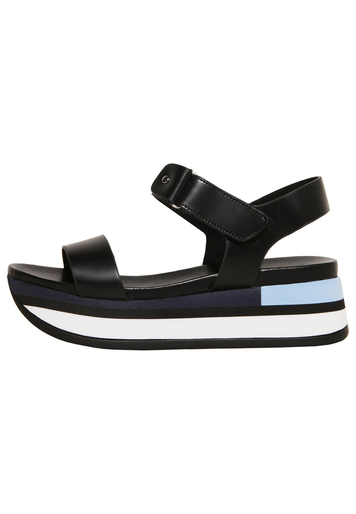 Inuovo Sandalen Leder Schwarz - surf4shoes