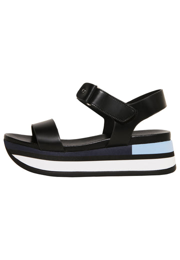 Inuovo Sandalen Leder Schwarz - surf4shoes