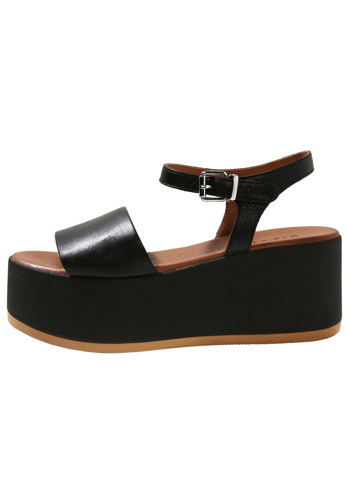 Inuovo Sandalen Leder Schwarz - surf4shoes