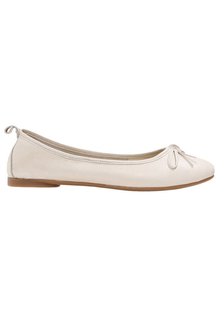 Inuovo Ballerinas Leder Beige - surf4shoes
