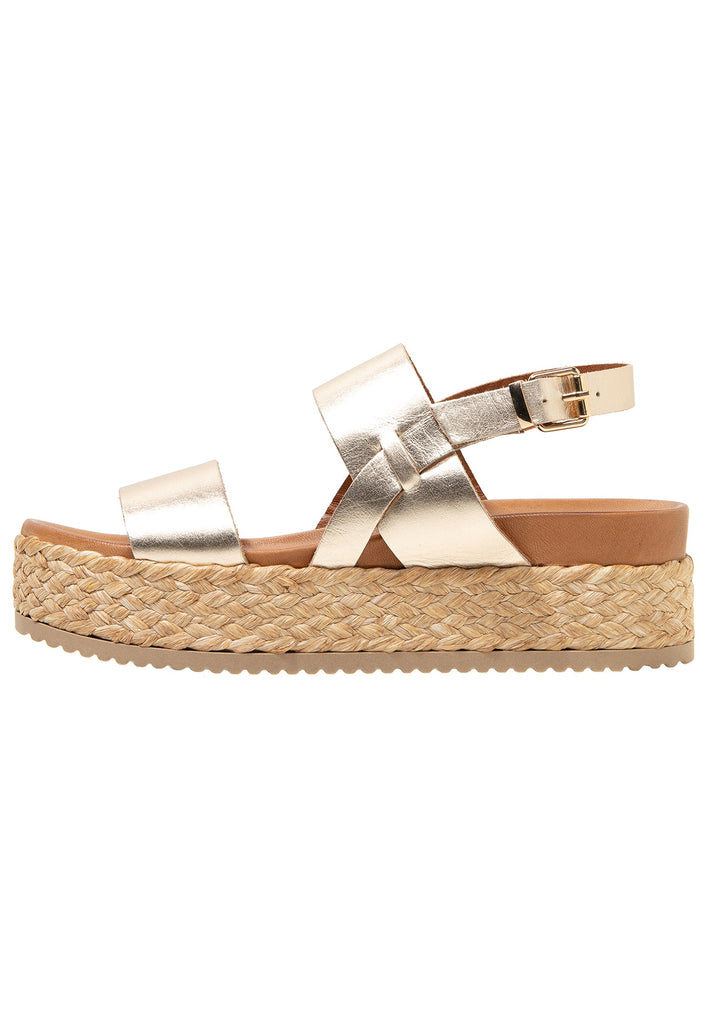 Inuovo Sandalen Leder Gold - surf4shoes