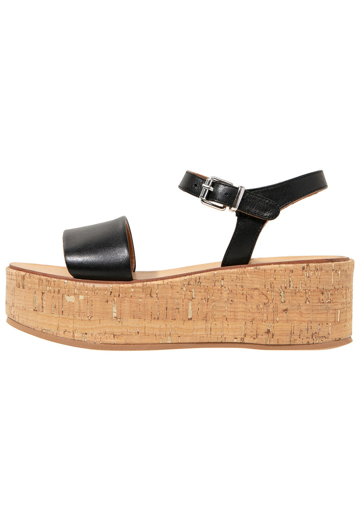 Inuovo Sandalen Leder Schwarz - surf4shoes