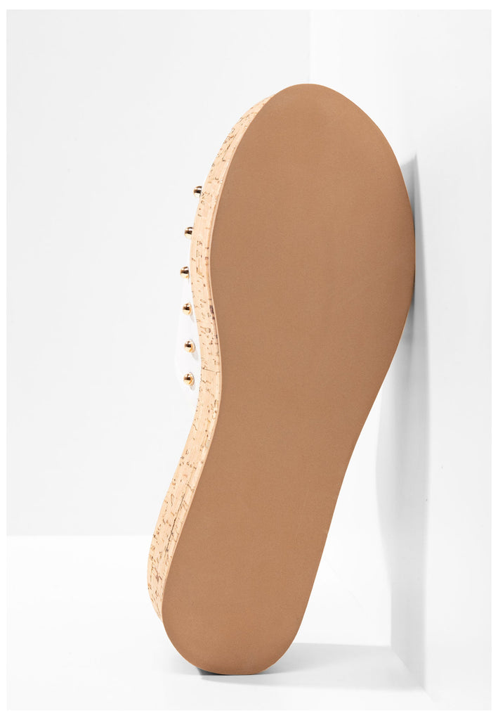 Inuovo Pantoletten Leder White - surf4shoes