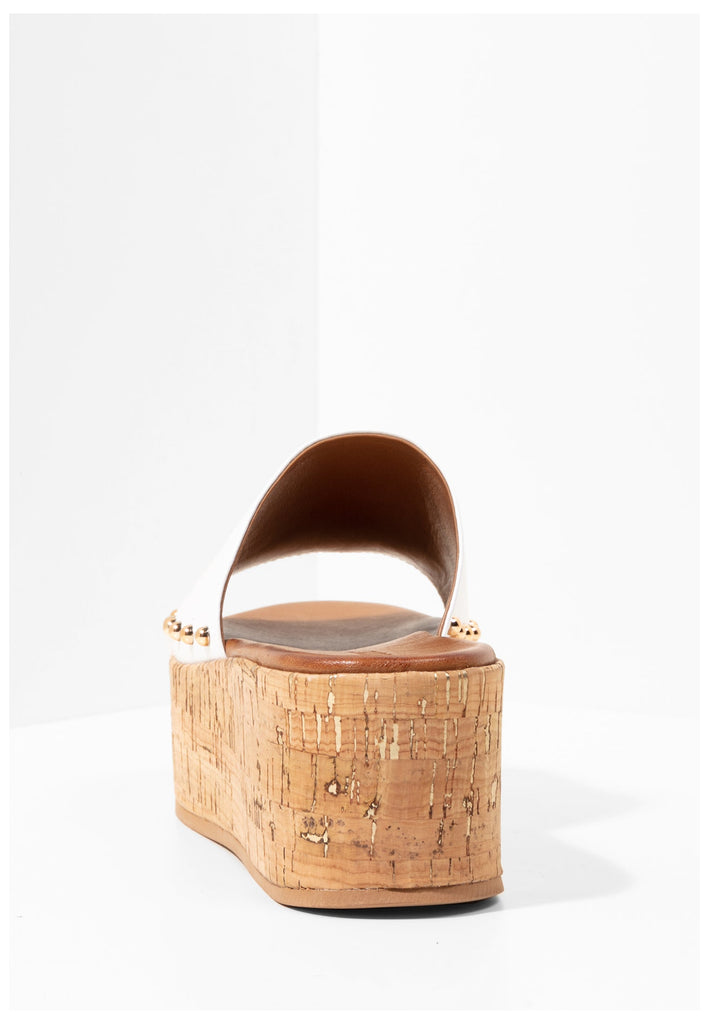 Inuovo Pantoletten Leder White - surf4shoes