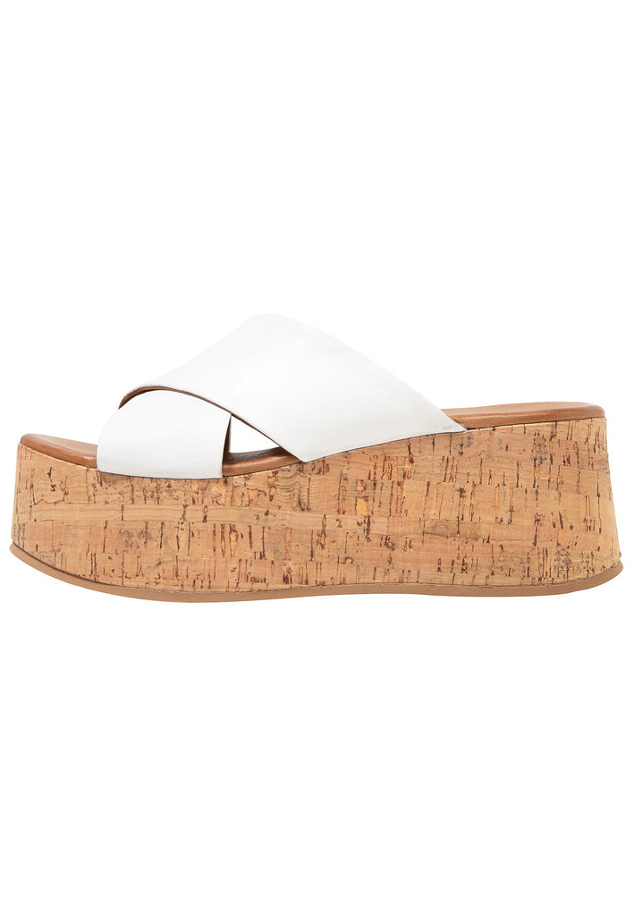 Inuovo Pantoletten Leder White - surf4shoes