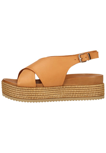 Inuovo Sandalen Leder Mittelbraun - surf4shoes