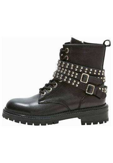 Inuovo Stiefelette Leder Black - surf4shoes
