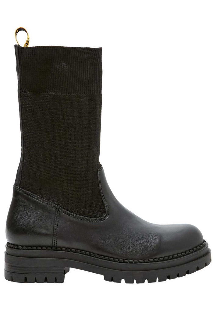 Inuovo Stiefelette Leder/Textil Black - surf4shoes