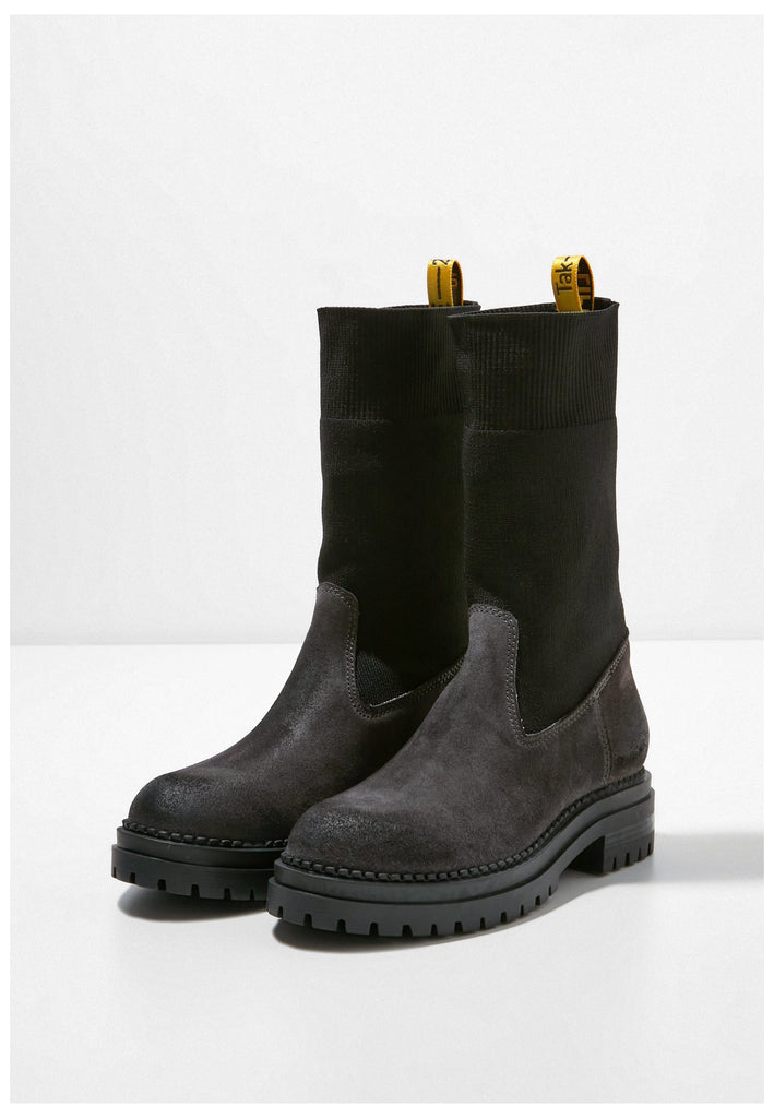 Inuovo Stiefelette Leder/Textil Graphite - surf4shoes