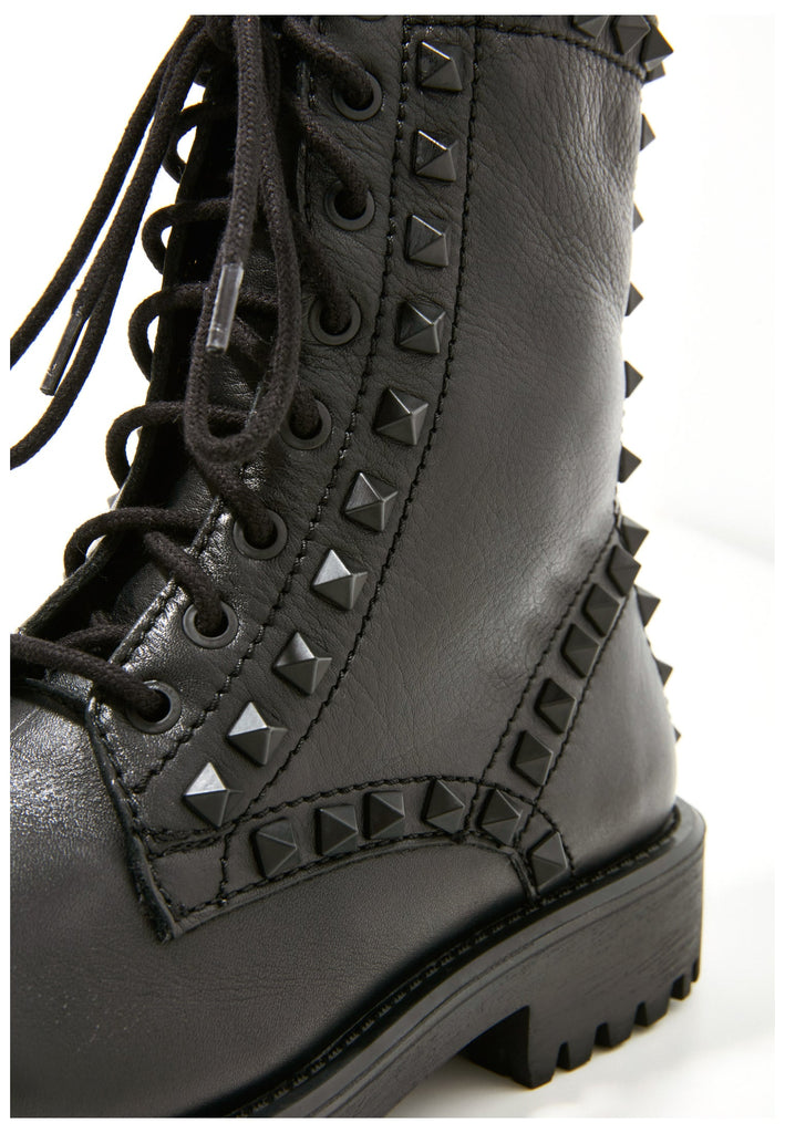 Inuovo Stiefelette Leder Schwarz - surf4shoes