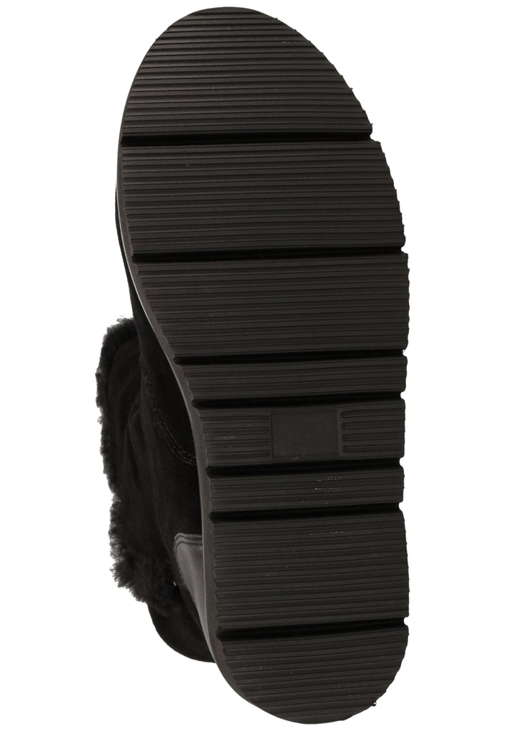 Inuovo Stiefelette Veloursleder Schwarz Warmfutter - surf4shoes