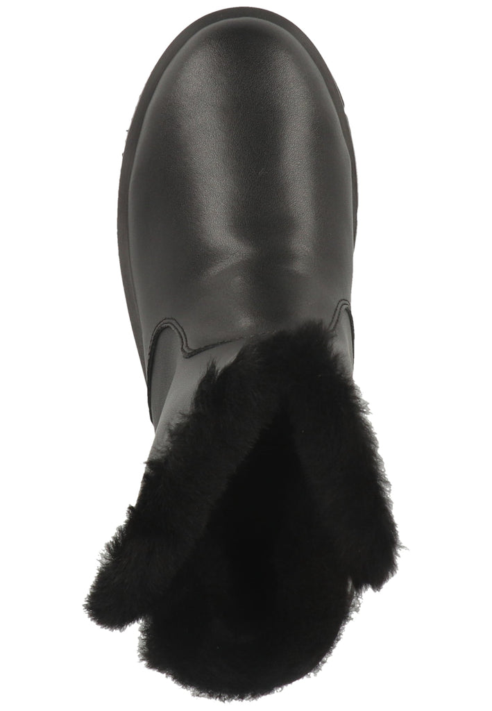Inuovo Stiefelette Leder Schwarz Warmfutter - surf4shoes