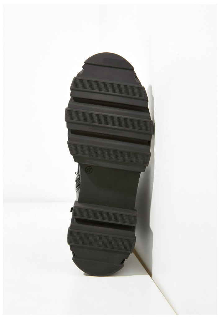 Inuovo Stiefelette Leder Schwarz - surf4shoes