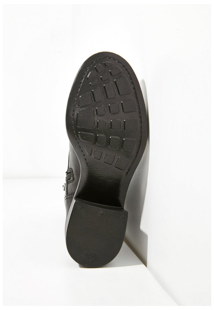 Inuovo Stiefelette Leder Schwarz - surf4shoes