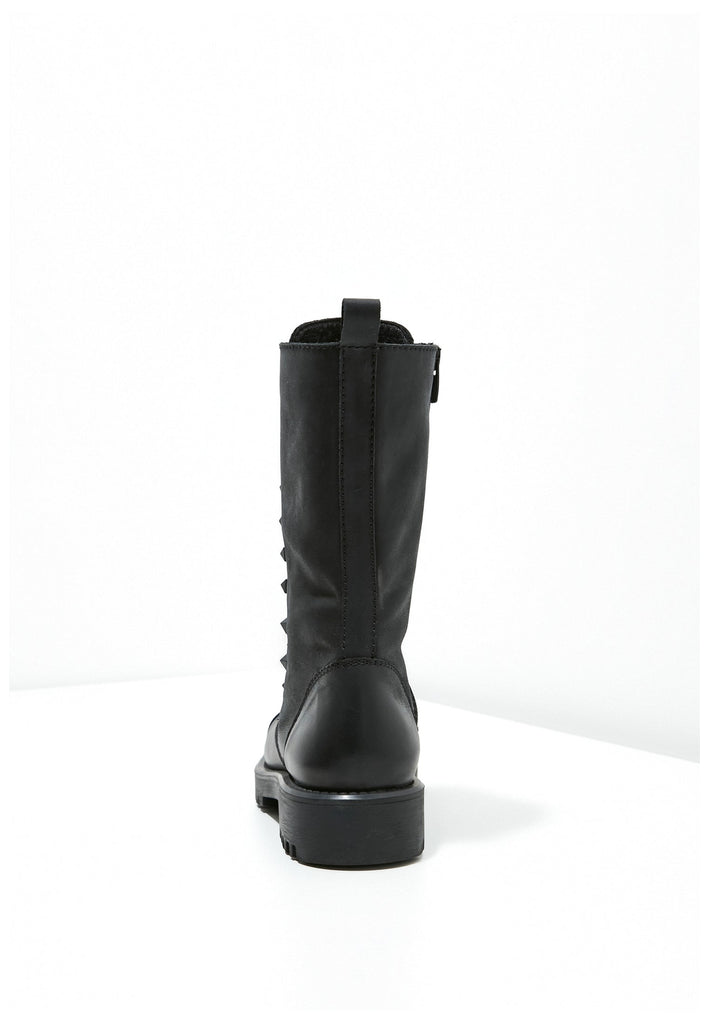 Inuovo Stiefelette Leder Schwarz - surf4shoes