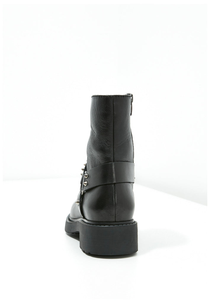 Inuovo Stiefelette Leder Schwarz - surf4shoes