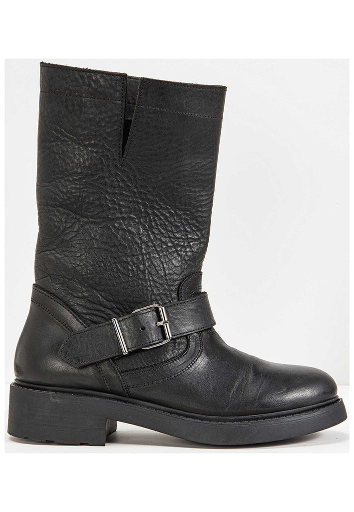 Inuovo Stiefelette Leder Schwarz - surf4shoes