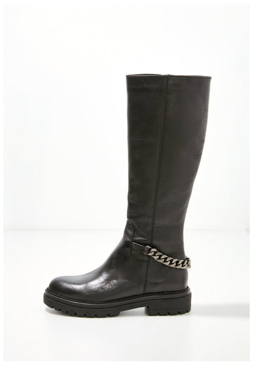 Inuovo Stiefel Leder Schwarz - surf4shoes