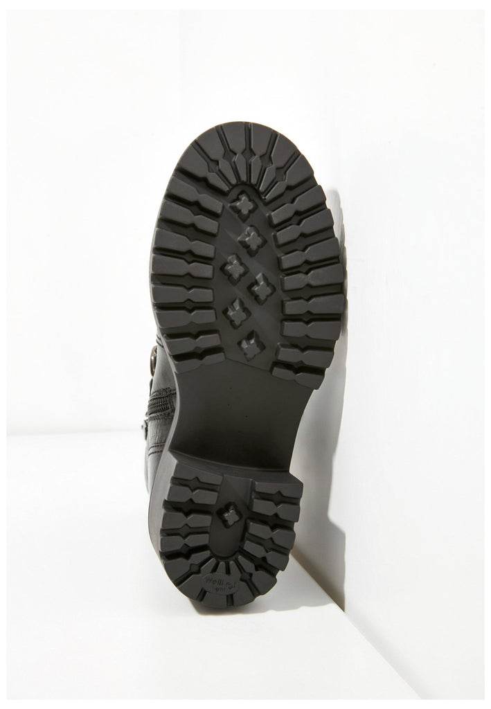 Inuovo Stiefelette Leder Schwarz - surf4shoes