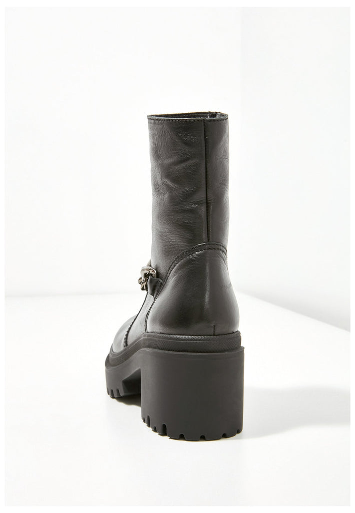 Inuovo Stiefelette Leder Schwarz - surf4shoes