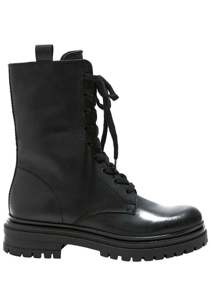 Inuovo Stiefelette Leder Schwarz - surf4shoes