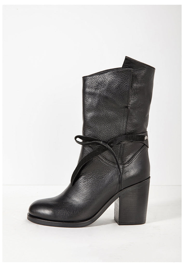 Inuovo Stiefel Leder Schwarz - surf4shoes
