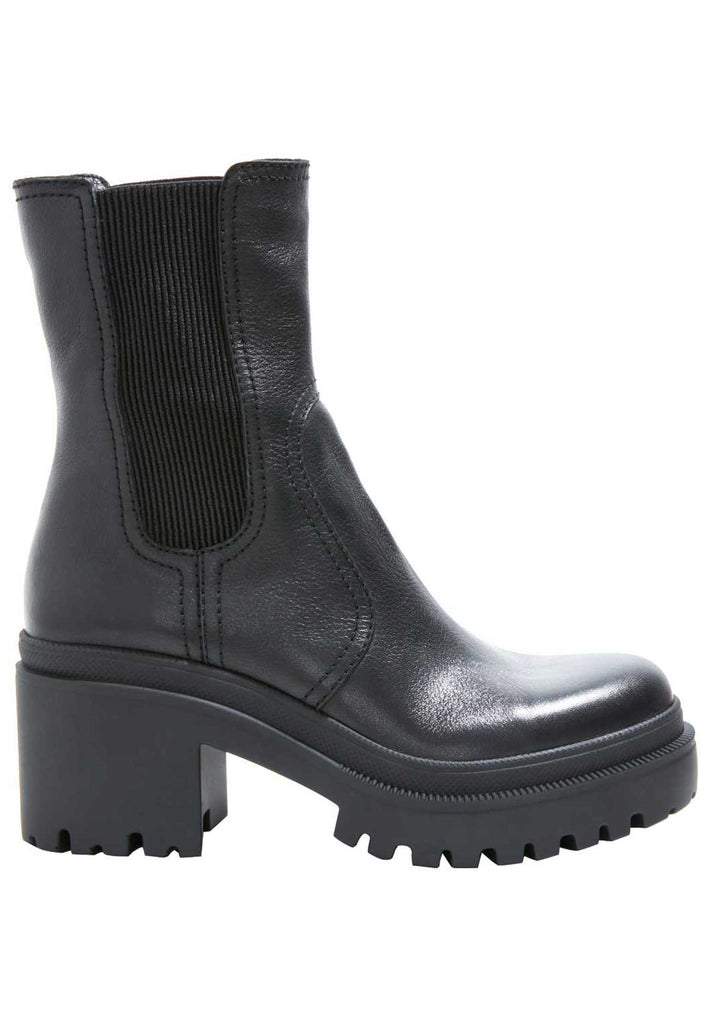 Inuovo Stiefelette Leder/Textil Schwarz - surf4shoes