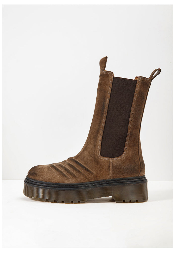 Inuovo Stiefel Leder Mittelbraun - surf4shoes