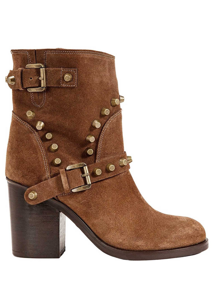 Inuovo Stiefelette Leder Mittelbraun - surf4shoes