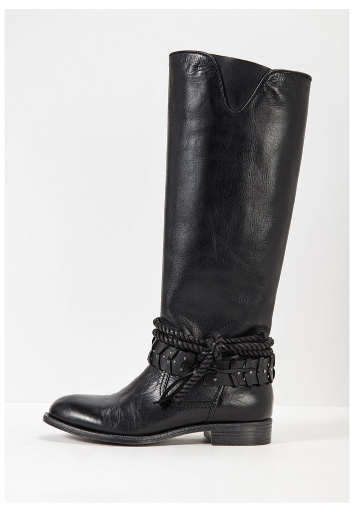 Inuovo Stiefel Leder Schwarz - surf4shoes