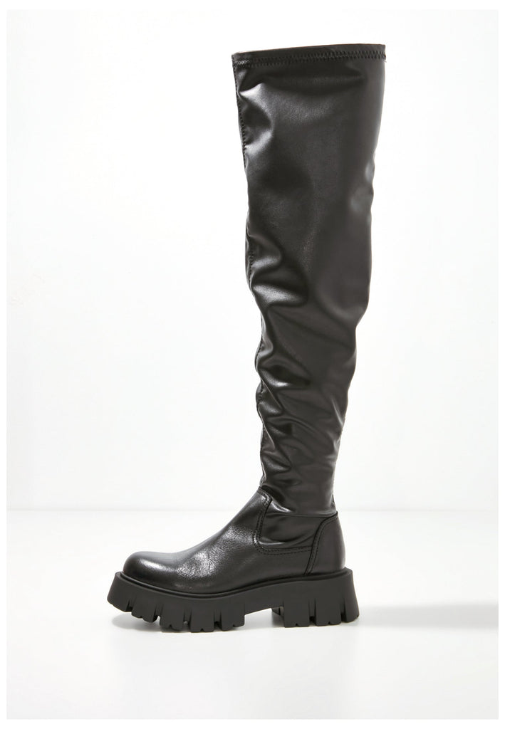 Inuovo Stiefel Leder Schwarz - surf4shoes