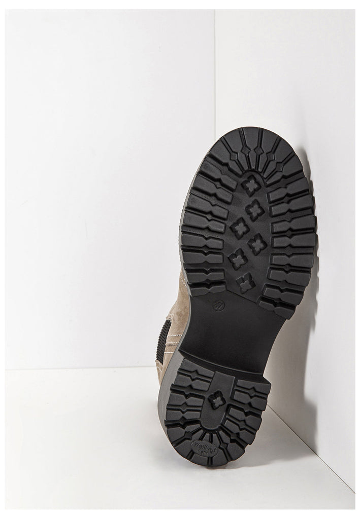 Inuovo Stiefelette Leder/Textil Beige - surf4shoes