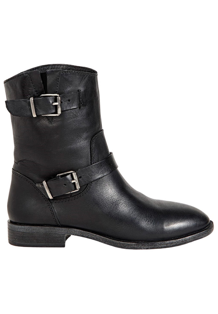 Inuovo Stiefelette Leder Schwarz - surf4shoes