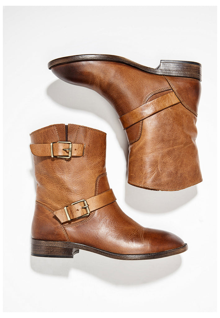 Inuovo Stiefelette Leder Tan - surf4shoes