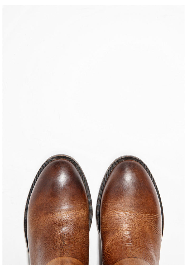 Inuovo Stiefelette Leder Tan - surf4shoes