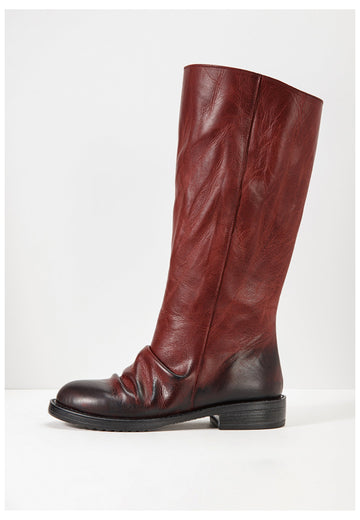 Inuovo Stiefel Leder Burgundy - surf4shoes
