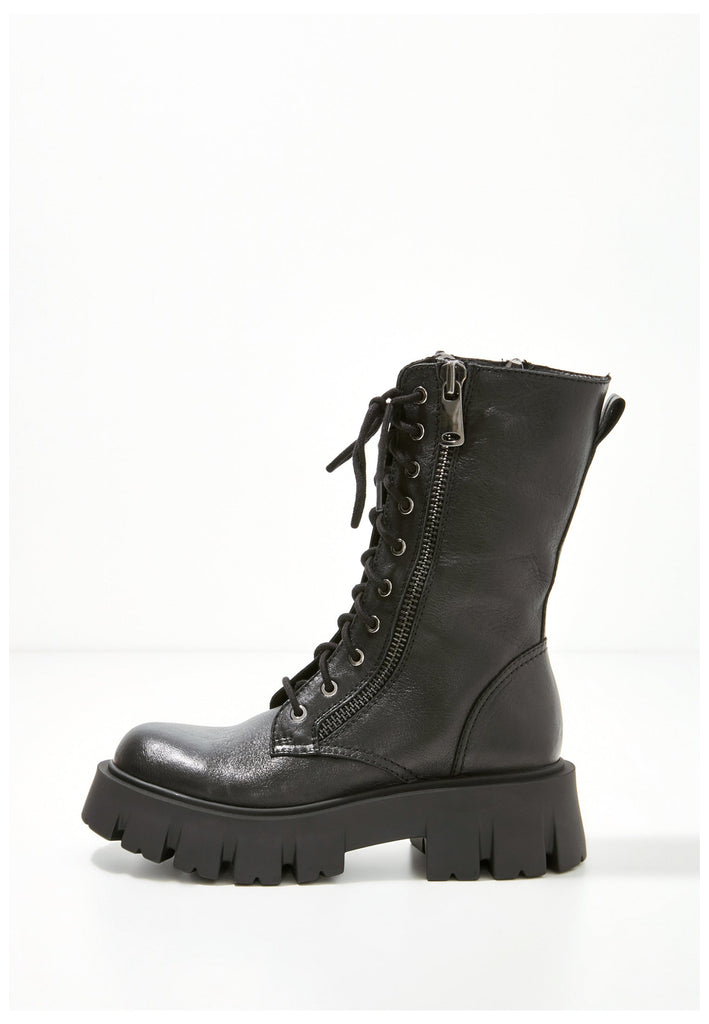 Inuovo Stiefel Leder Schwarz - surf4shoes